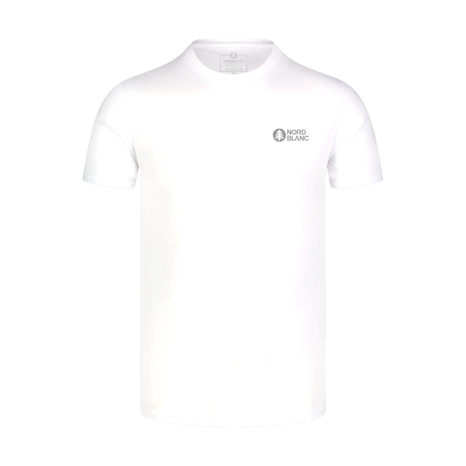 Tricou funcțional pentru bărbați - BURNING alb-1