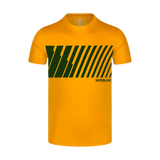 Functional t-shirt men's - WORLD yellow
