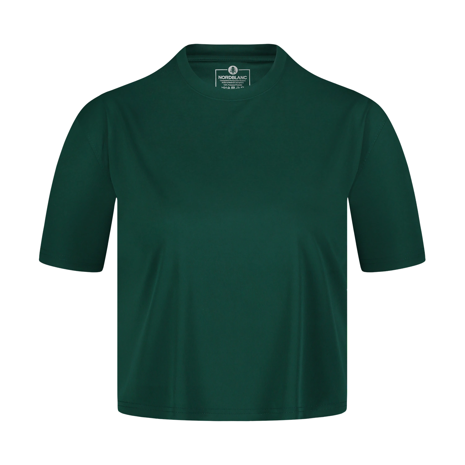 Functional crop top women's - ALWAYS green-1