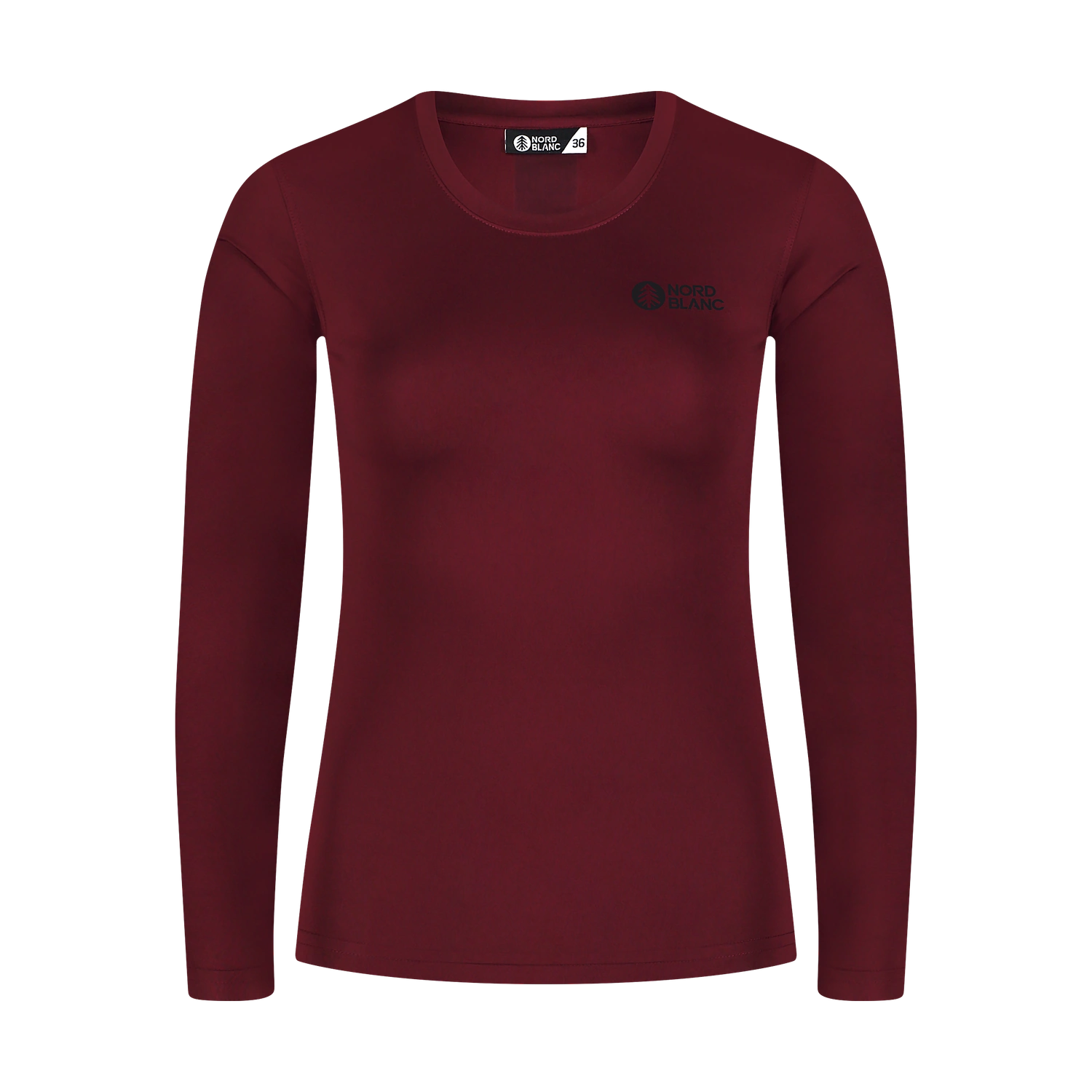 Functional longsleeve women's - SUCCESS wine red-1