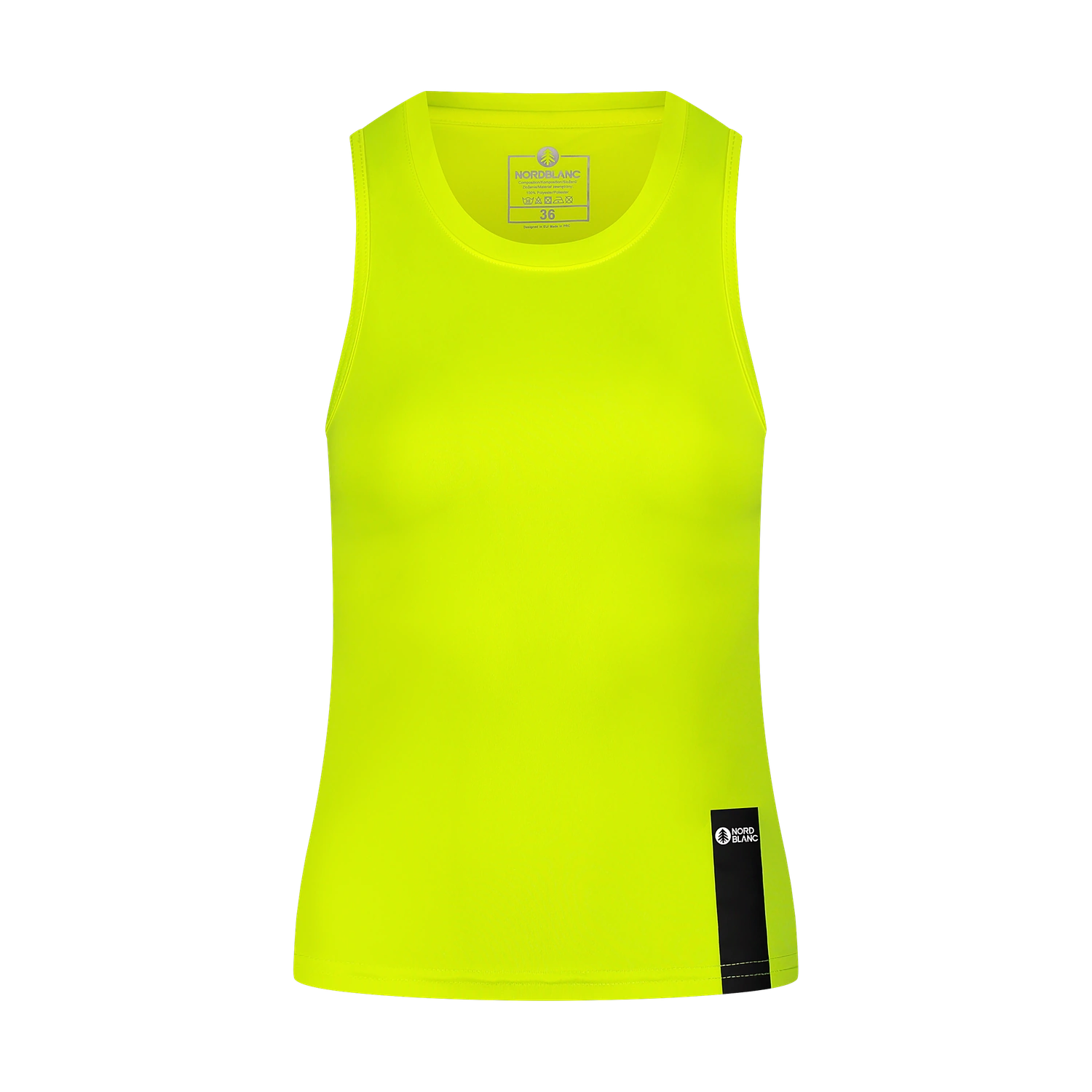 Functional tank top women's - COLORFUL yellow-1