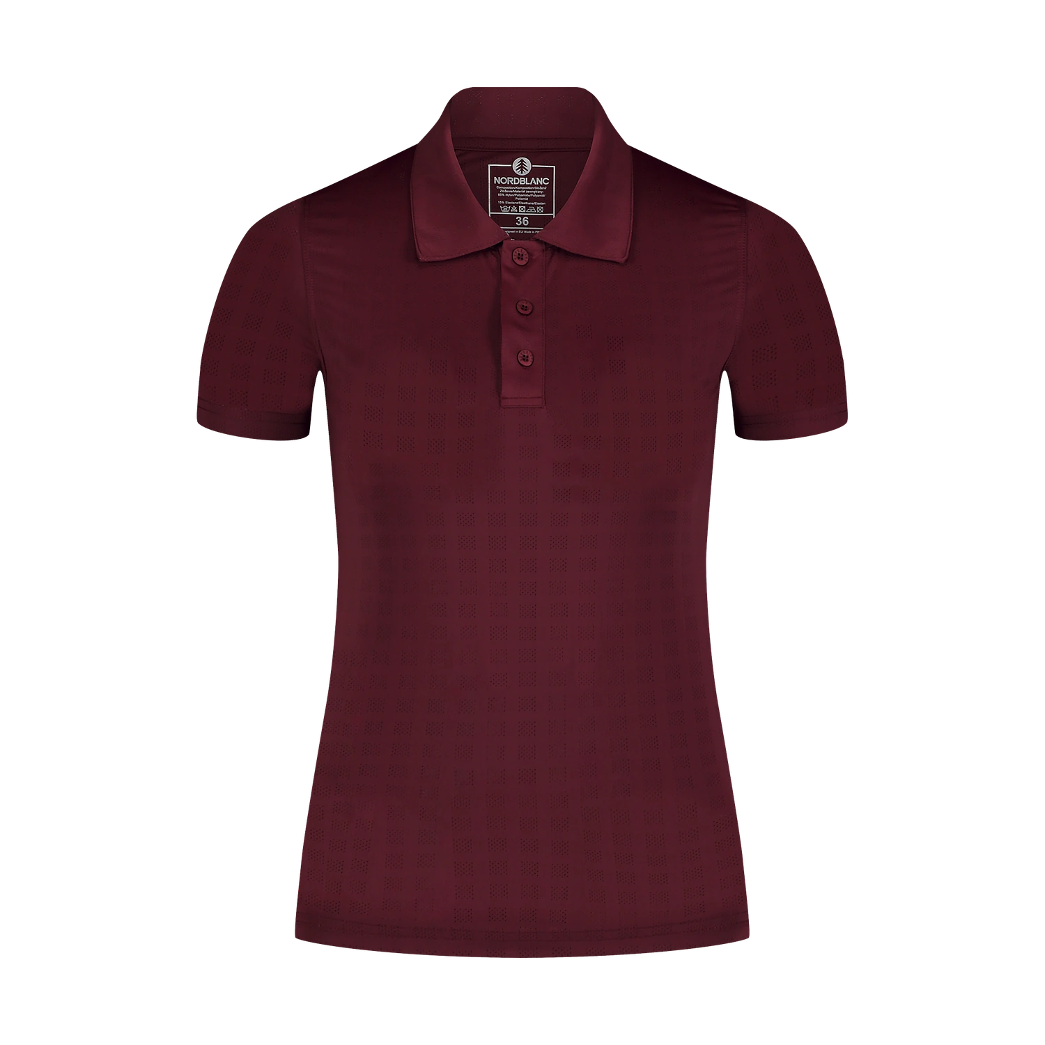 Functional t-shirt women's - BEAUTIFUL wine red-1