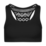 Sport-BH Damen - STABILITY schwarz