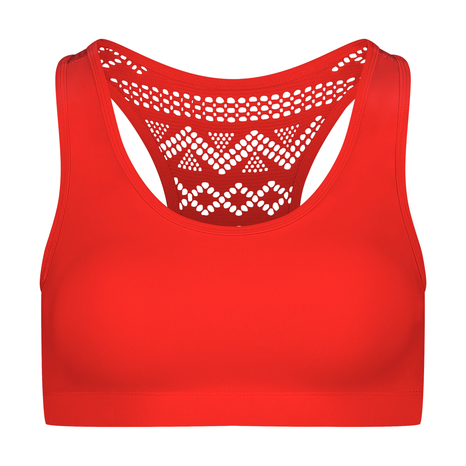 Sport bra women's - STABILITY orange