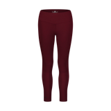 Fitness leggings women's - STANDING wine red