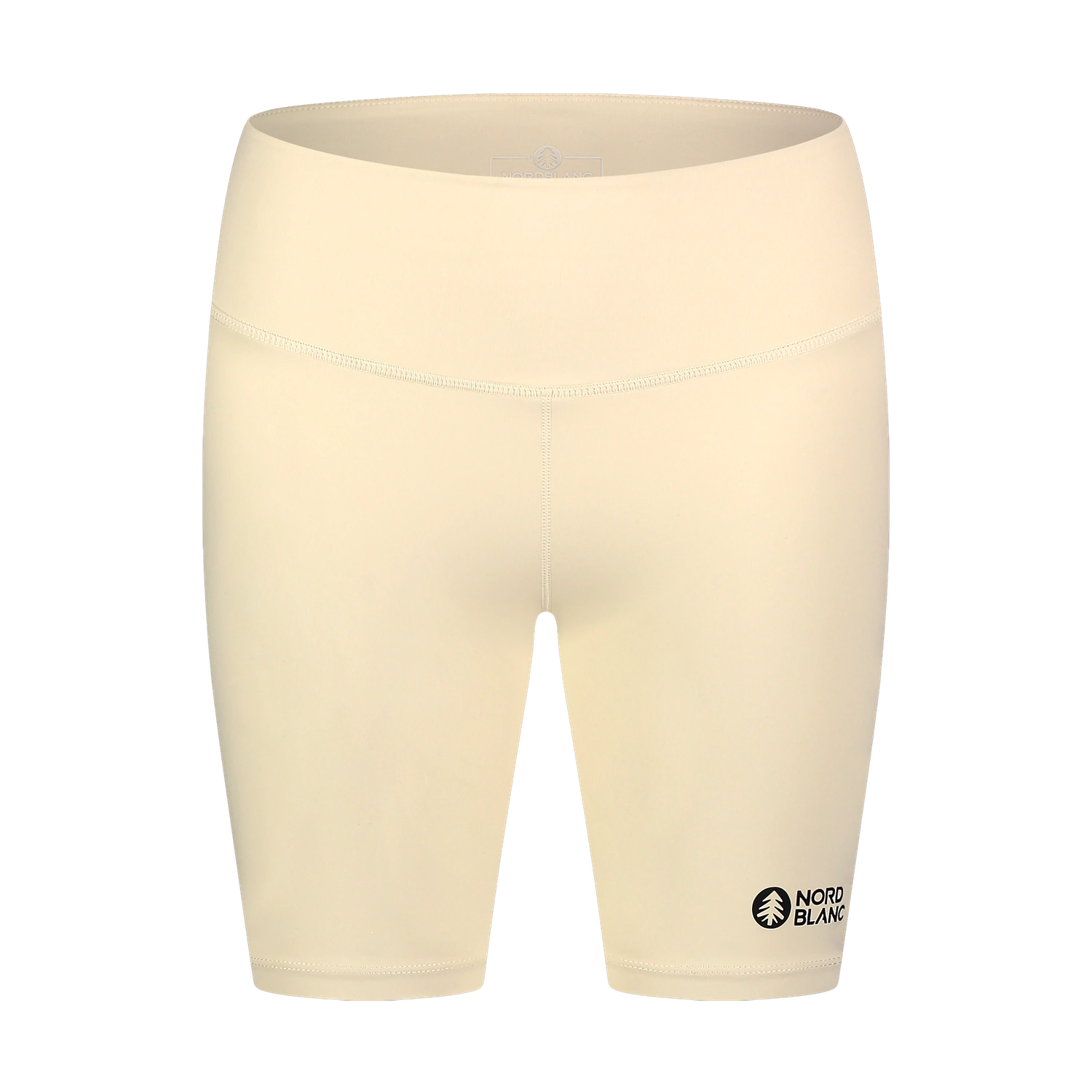 Kurze Fitness Leggings Damen - SQUAT beige