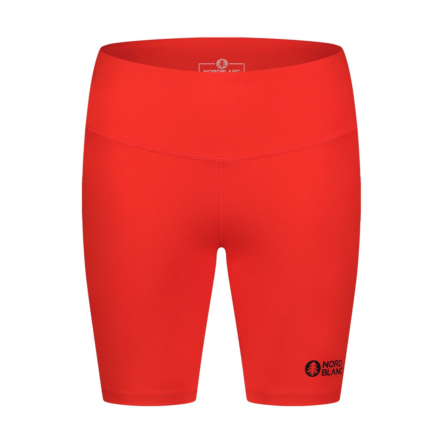 Kurze Fitness Leggings Damen - SQUAT orange