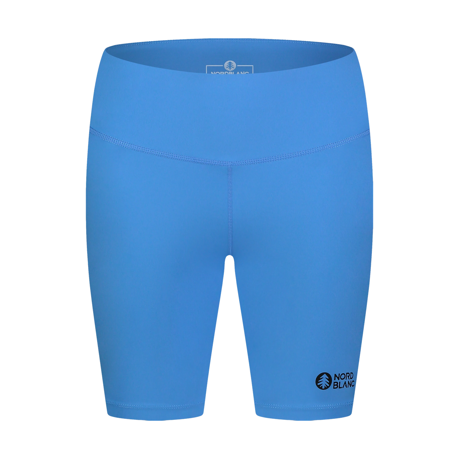 Kurze Fitness Leggings Damen - SQUAT blau