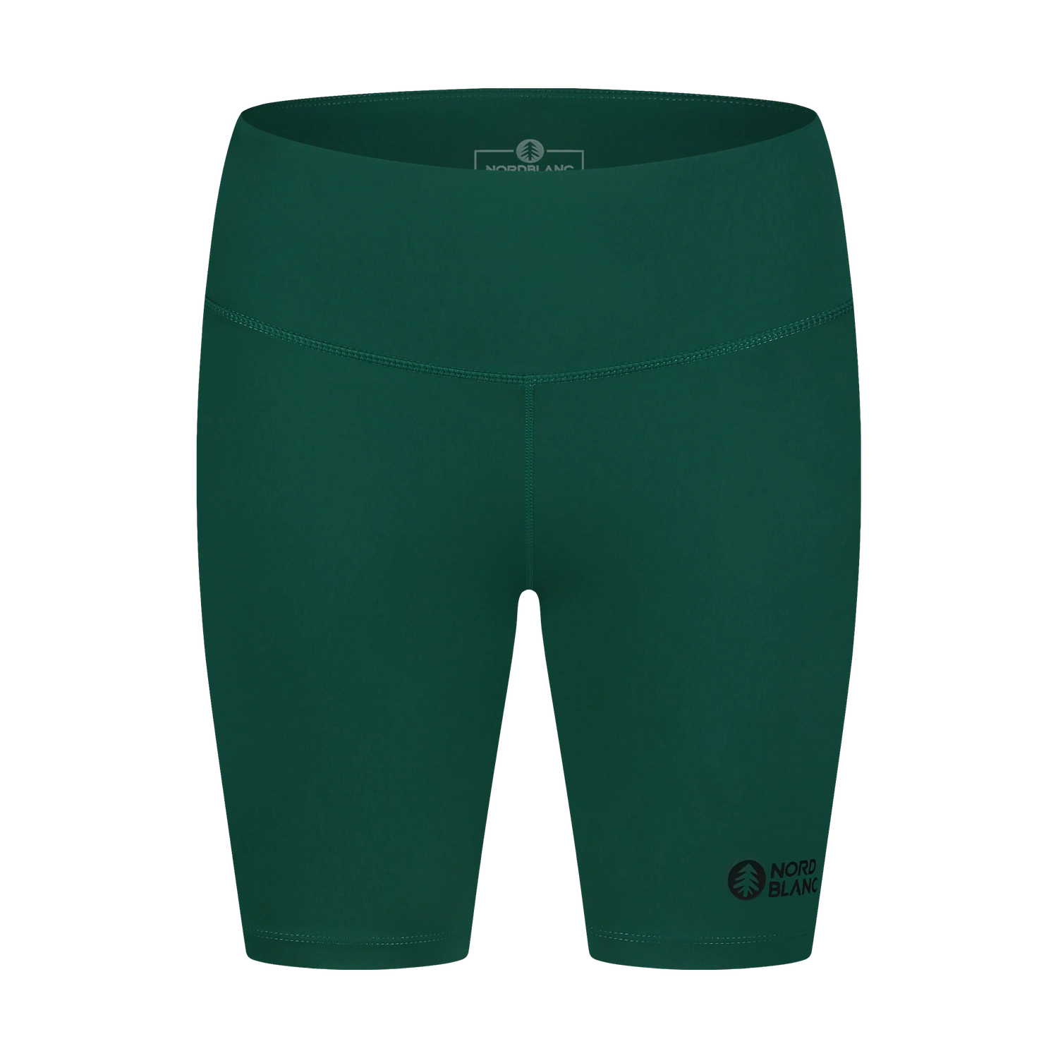 Kurze Fitness Leggings Damen - SQUAT grün