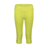 3/4 fitness legíny dámské - VIVACITY limetové
