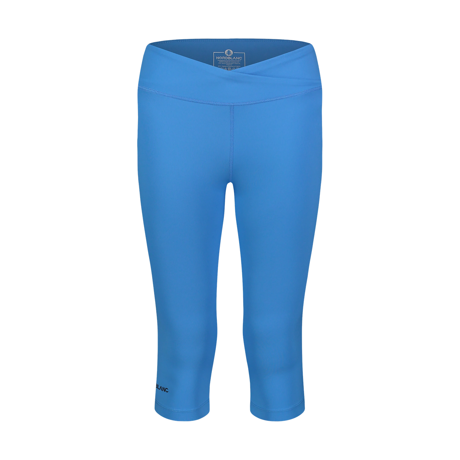 3/4 Sportleggins Damen - VIVACITY blau