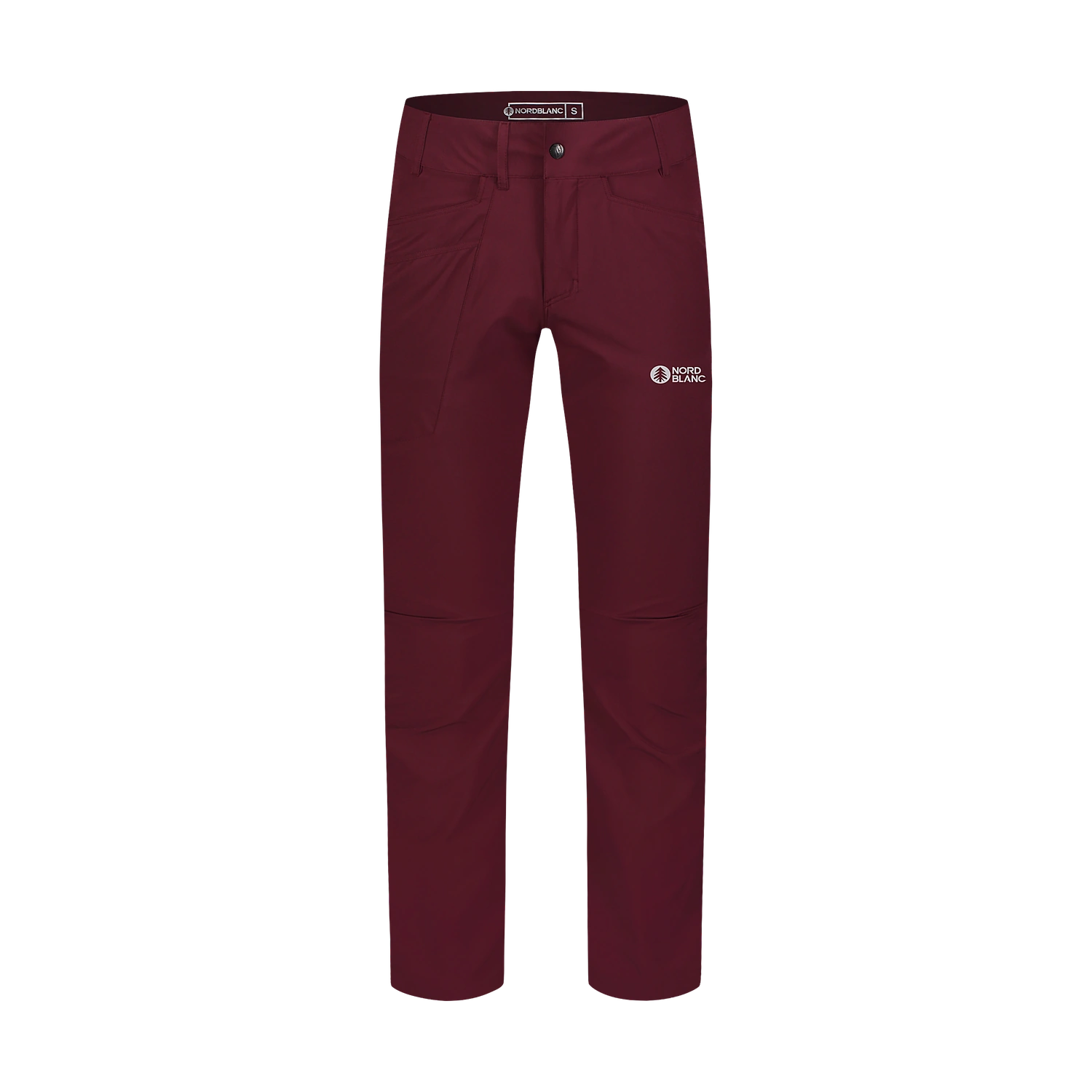 Pantaloni ușori outdoor pentru bărbați - LASTING bordo-1