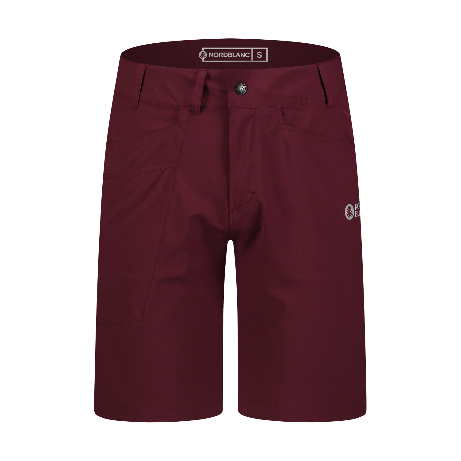 Lagane outdoor kratke hlače muške - FIDELITY tamno crvene-1