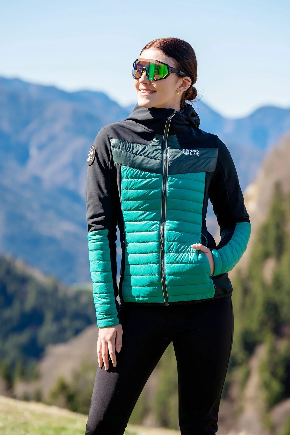 Sports jacket women's - CARESS green-9