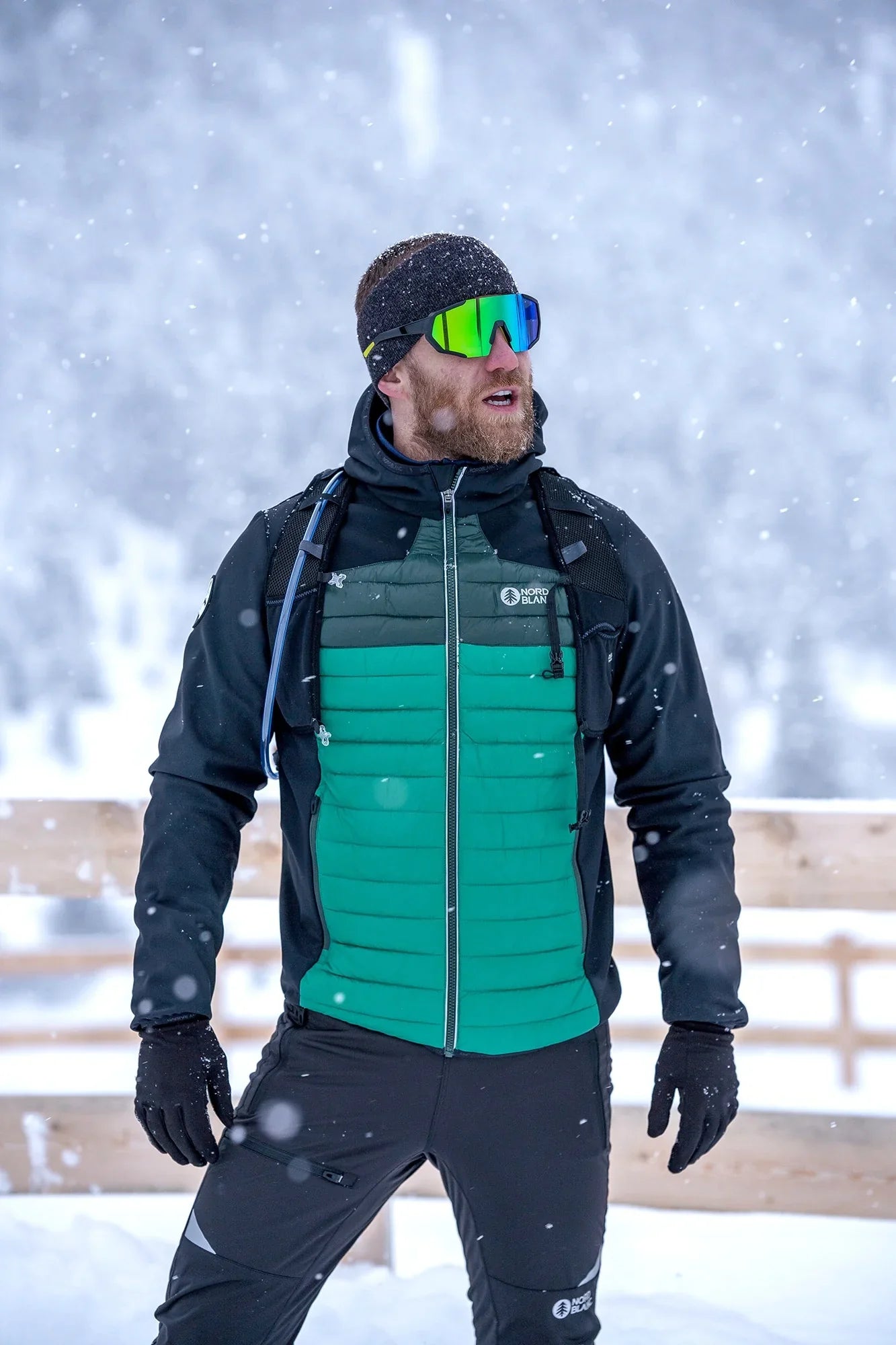 Sports jacket men's - BIATHLON green-3
