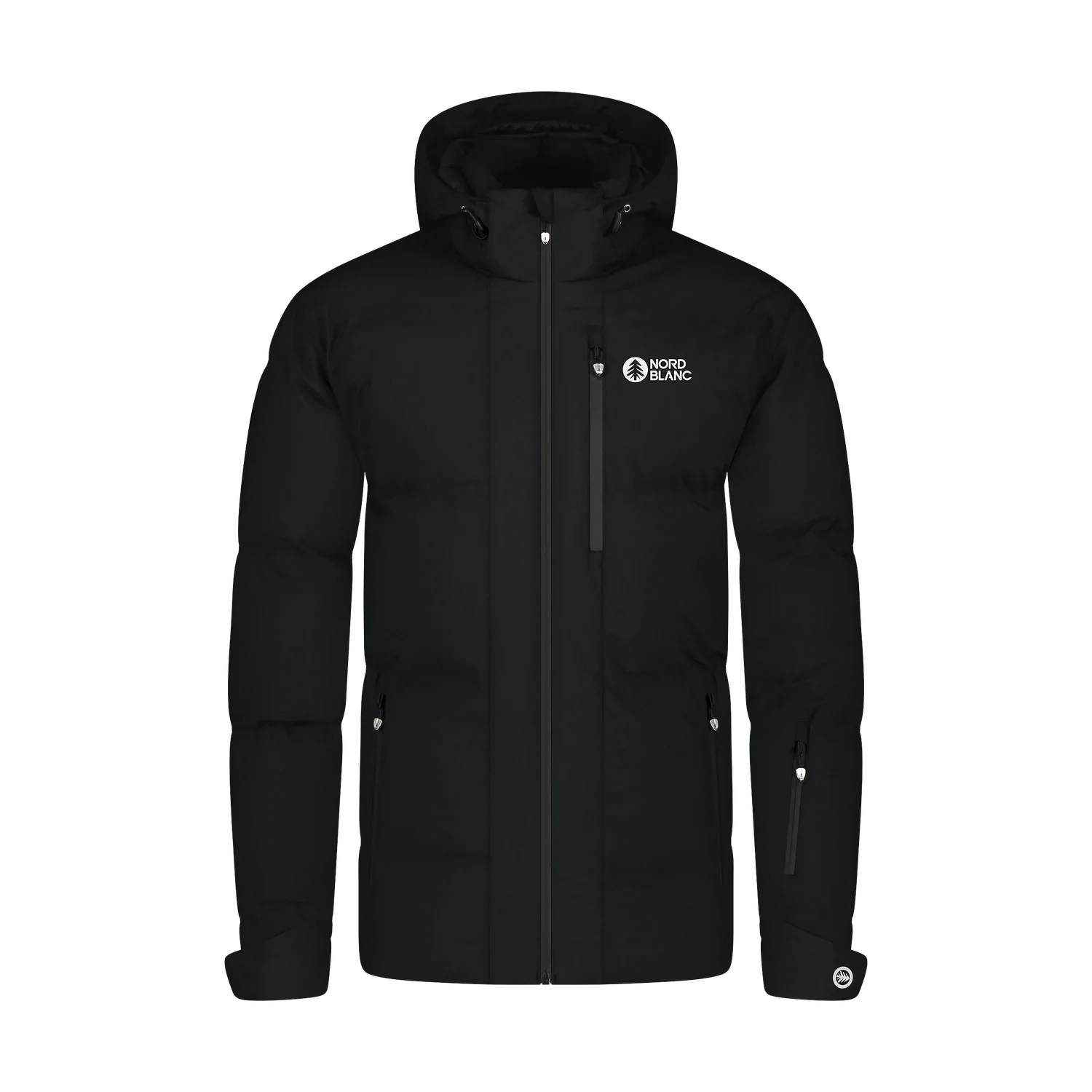 Wasserdichte Winterjacke Herren - HOLLOW schwarz