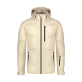Geacă impermeabilă de iarnă pentru bărbați - HOLLOW bej