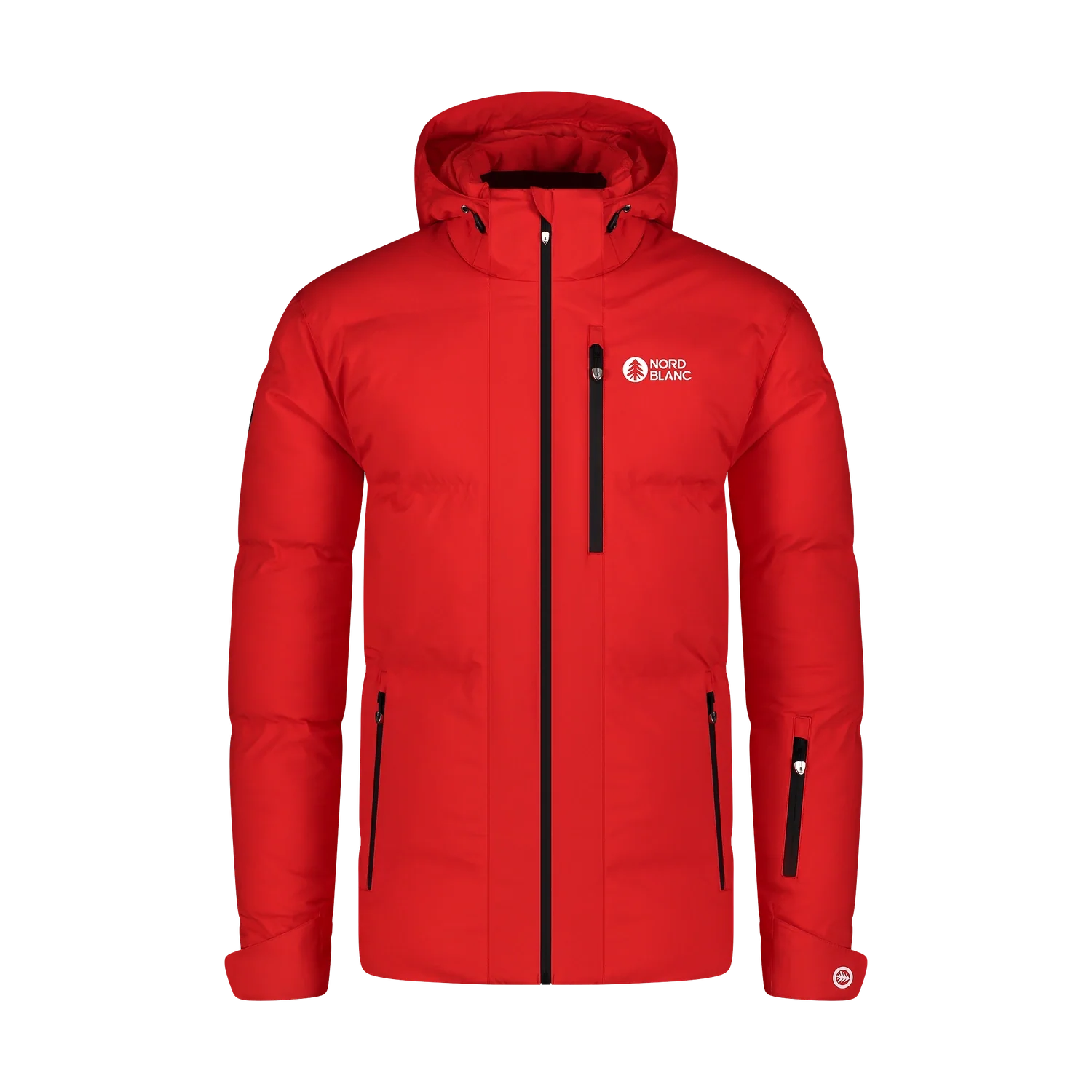 Wasserdichte Winterjacke Herren - HOLLOW rot