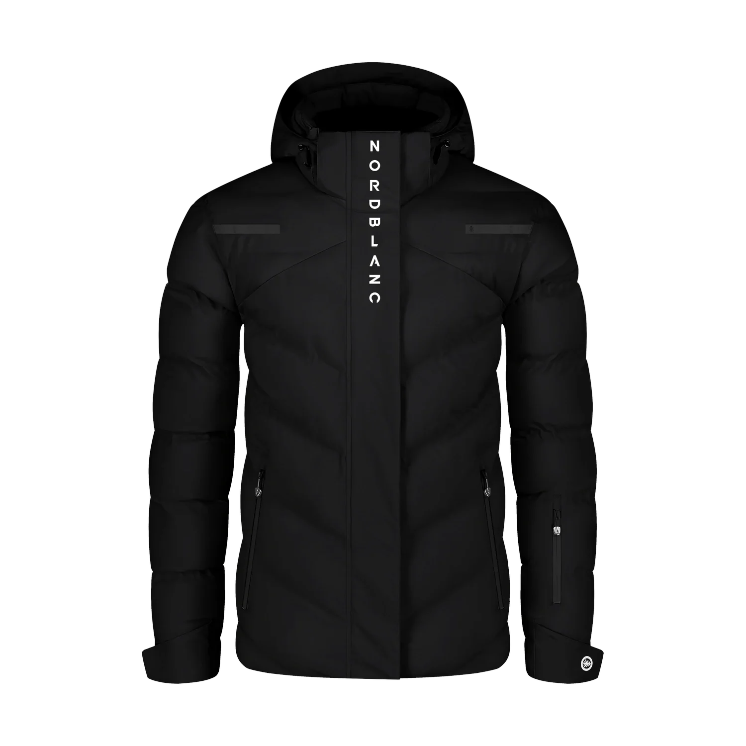 Wasserdichte Winterjacke Herren - CRAG schwarz