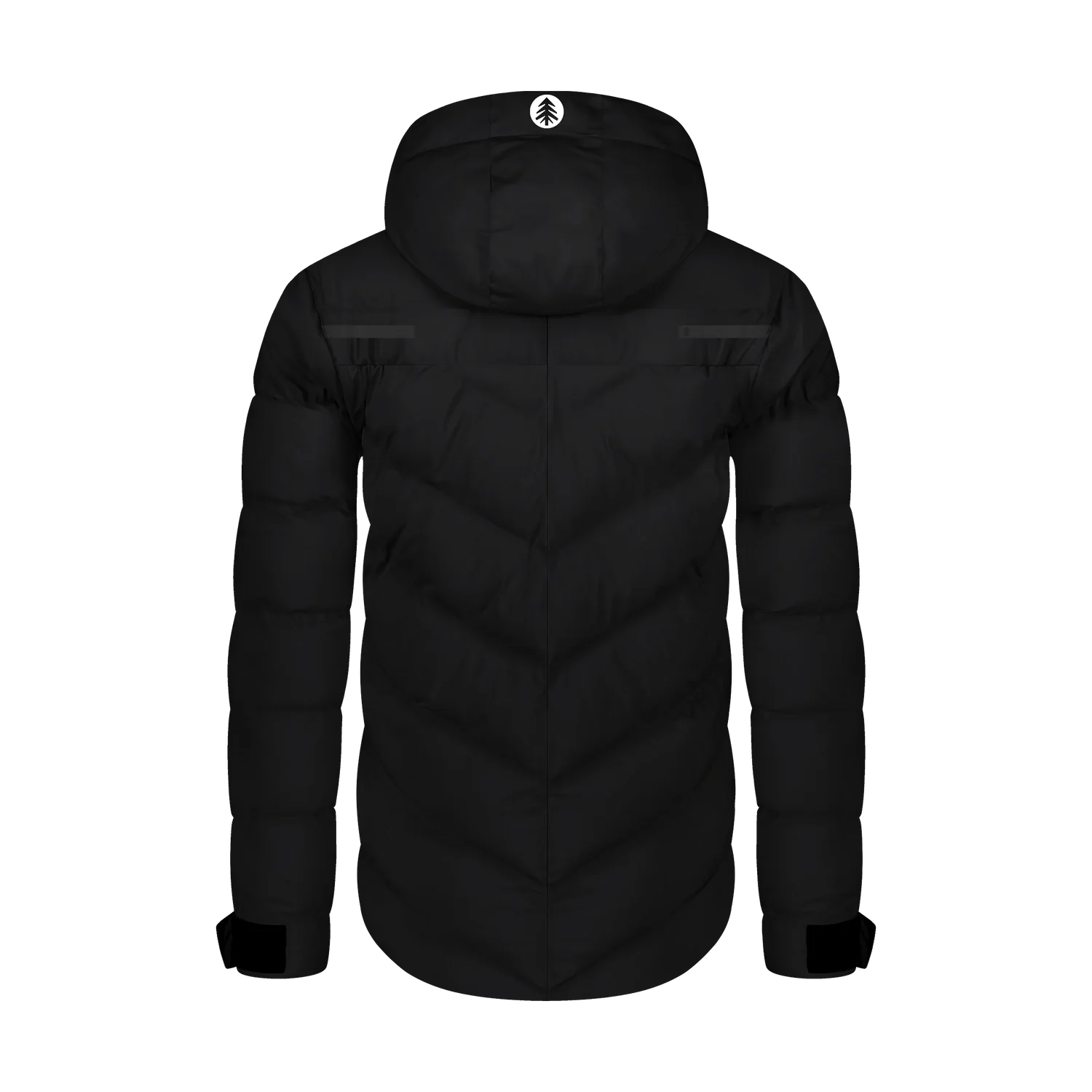 Wasserdichte Winterjacke Herren - CRAG schwarz-2