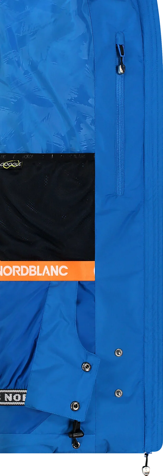 Wasserdichte Winterjacke Herren - CRAG blau-3
