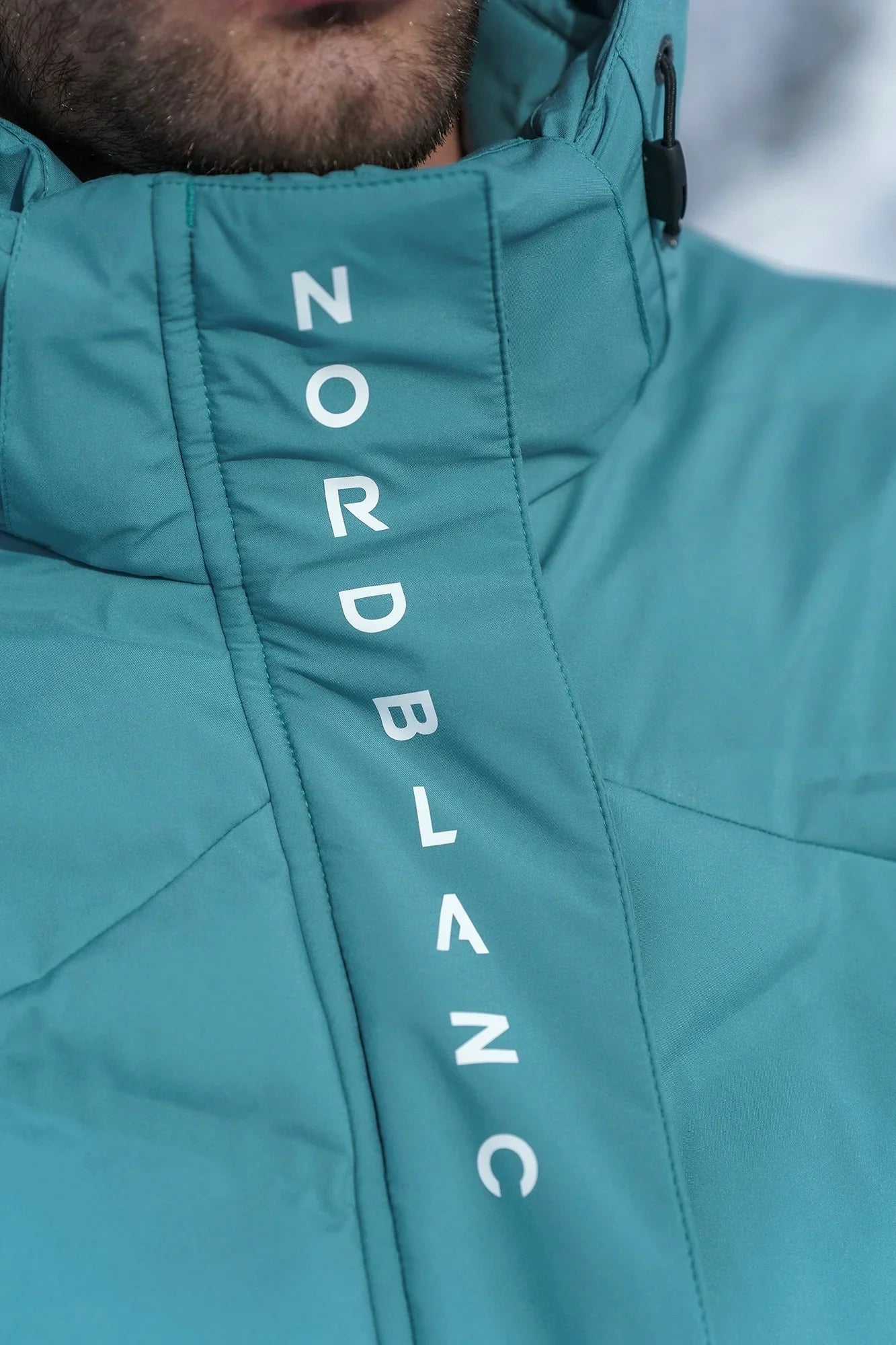 Wasserdichte Winterjacke Herren - CRAG grün-6