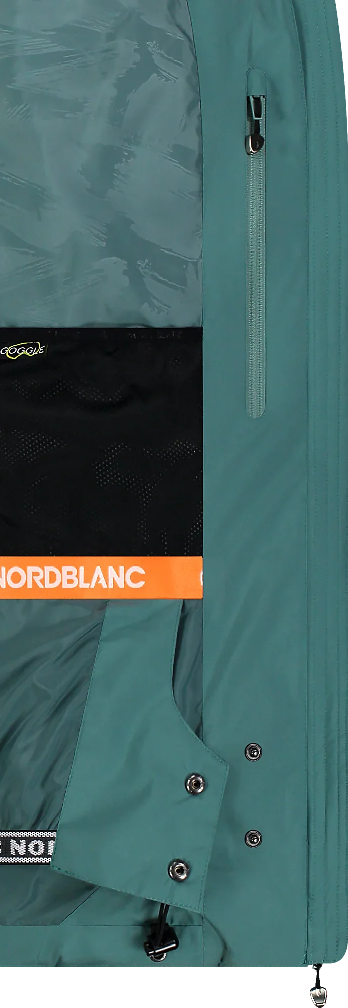 Wasserdichte Winterjacke Herren - CRAG grün-8