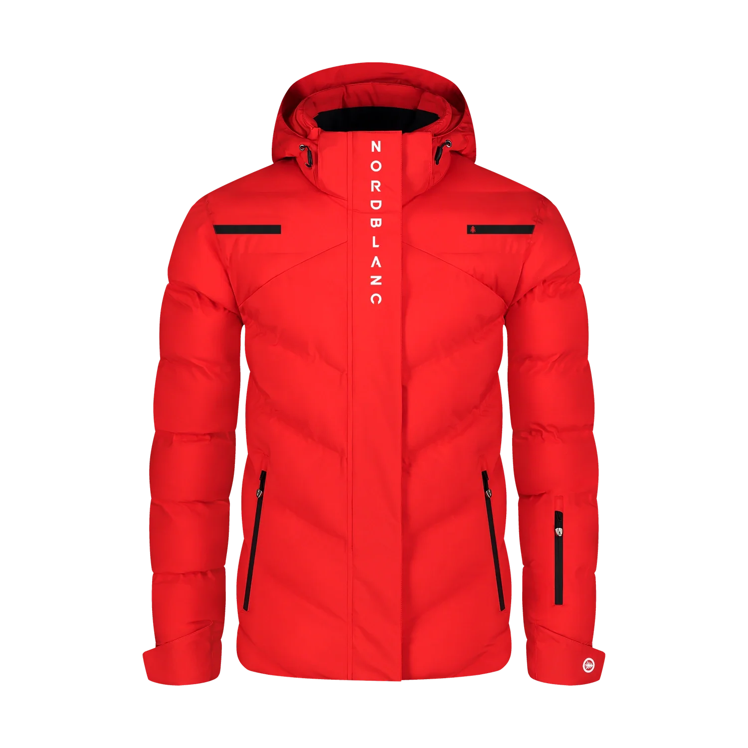Wasserdichte Winterjacke Herren - CRAG rot