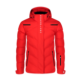 Wasserdichte Winterjacke Herren - CRAG rot