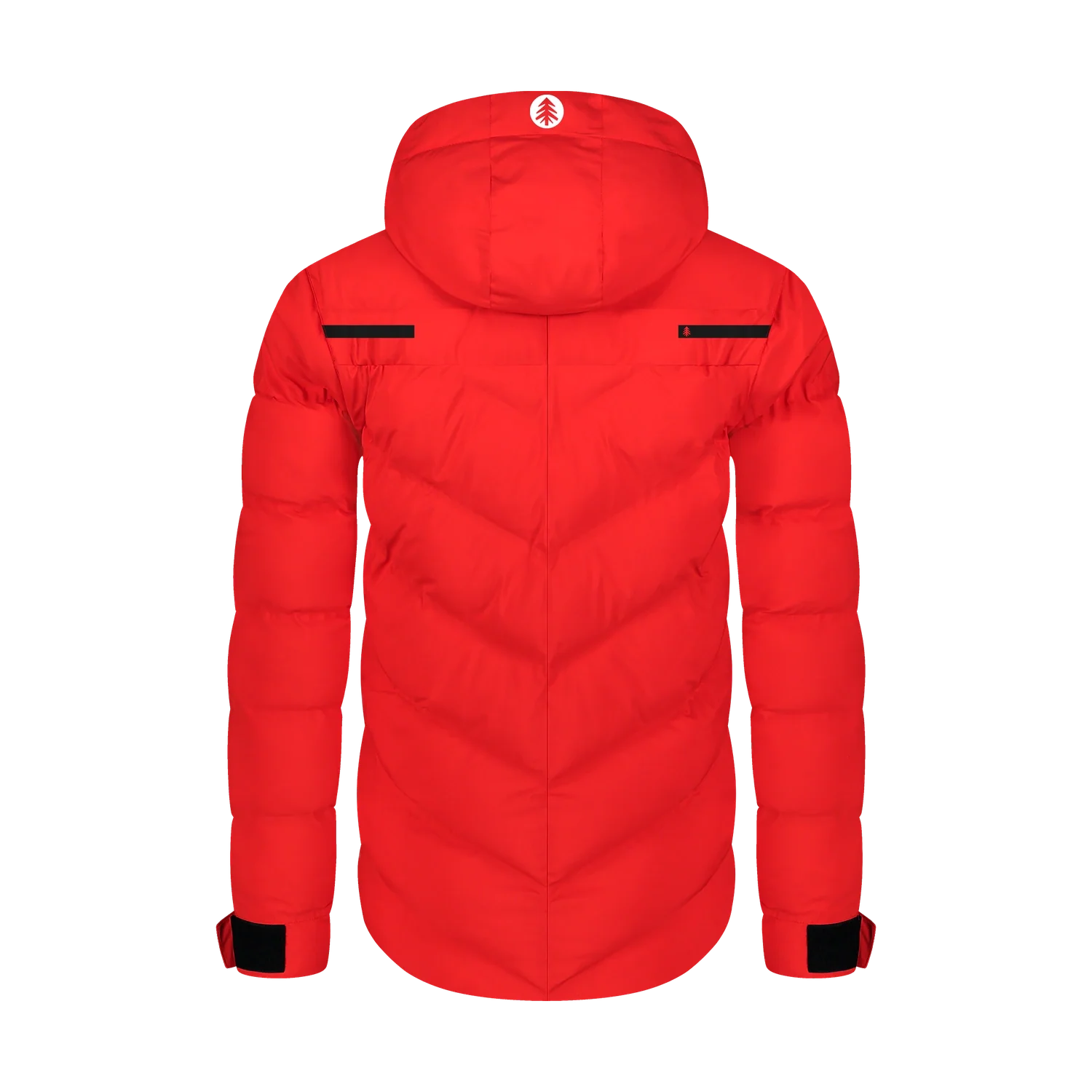 Wasserdichte Winterjacke Herren - CRAG rot-2