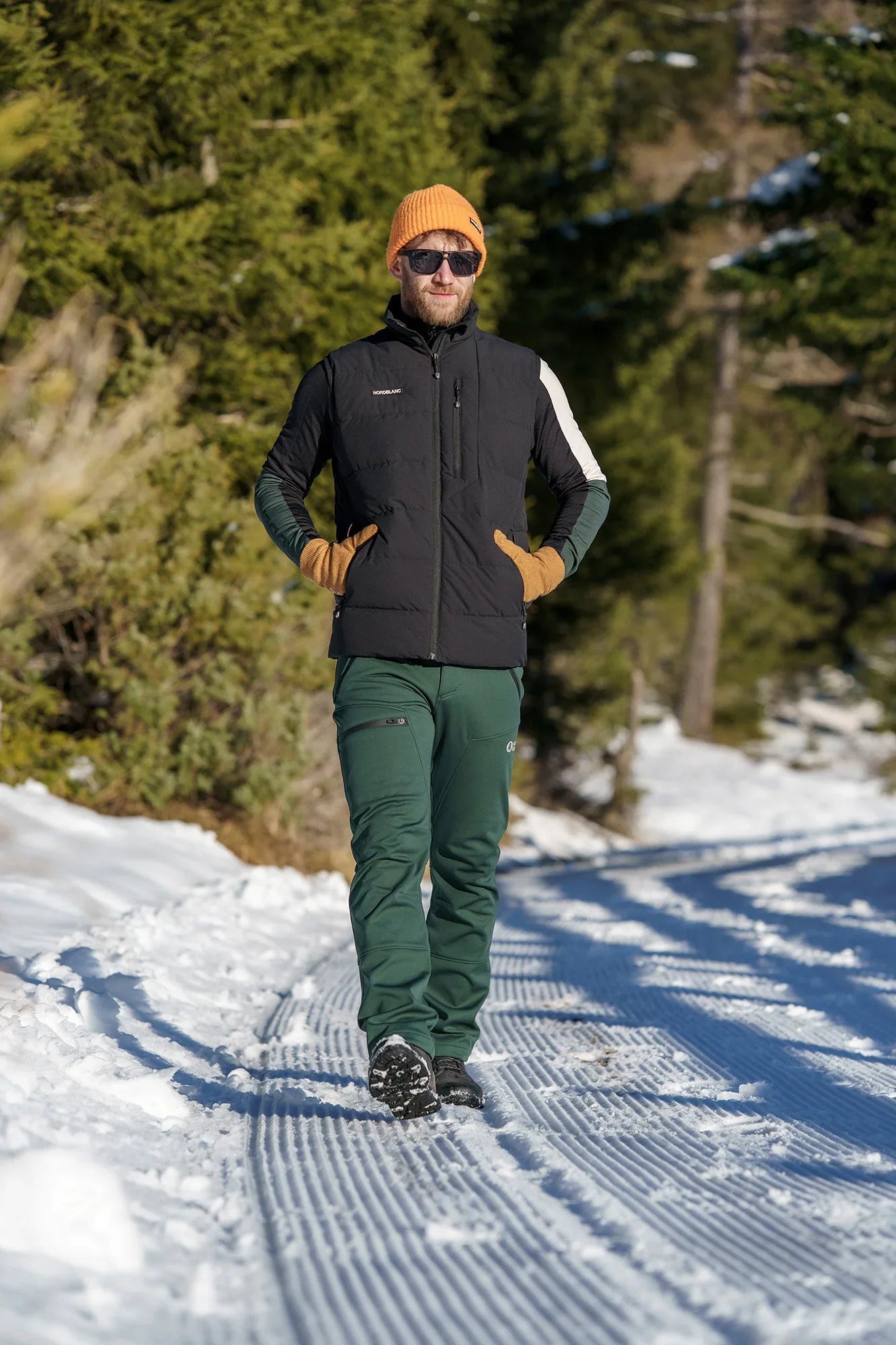 Winter vest men's - MAGMA black-4