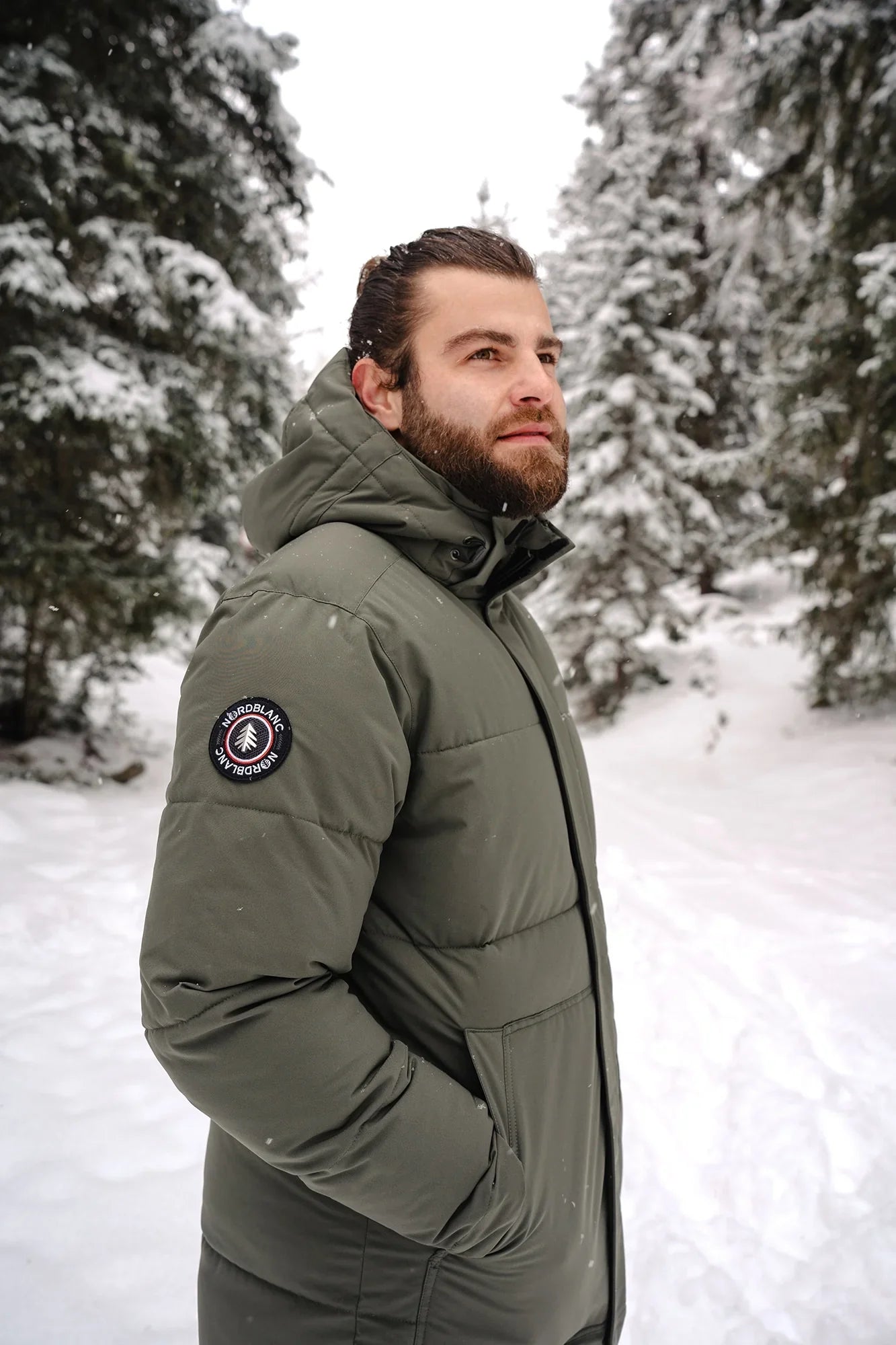 Winterparka Herren - ICESTORM khaki-5