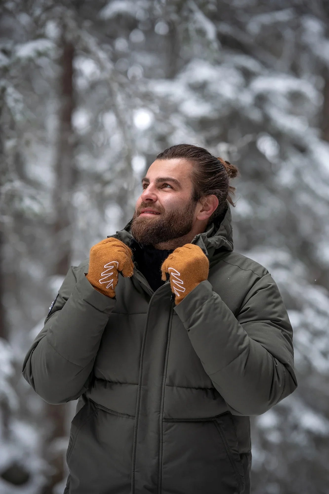 Winterparka Herren - ICESTORM khaki-6