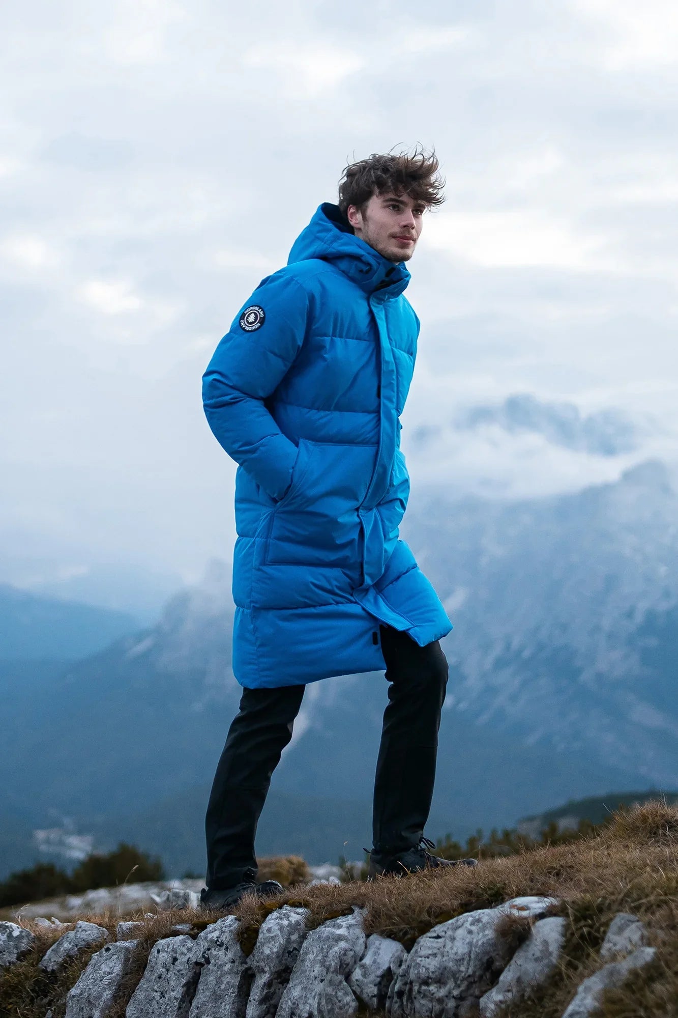 Winterparka Herren - ICESTORM blau-3