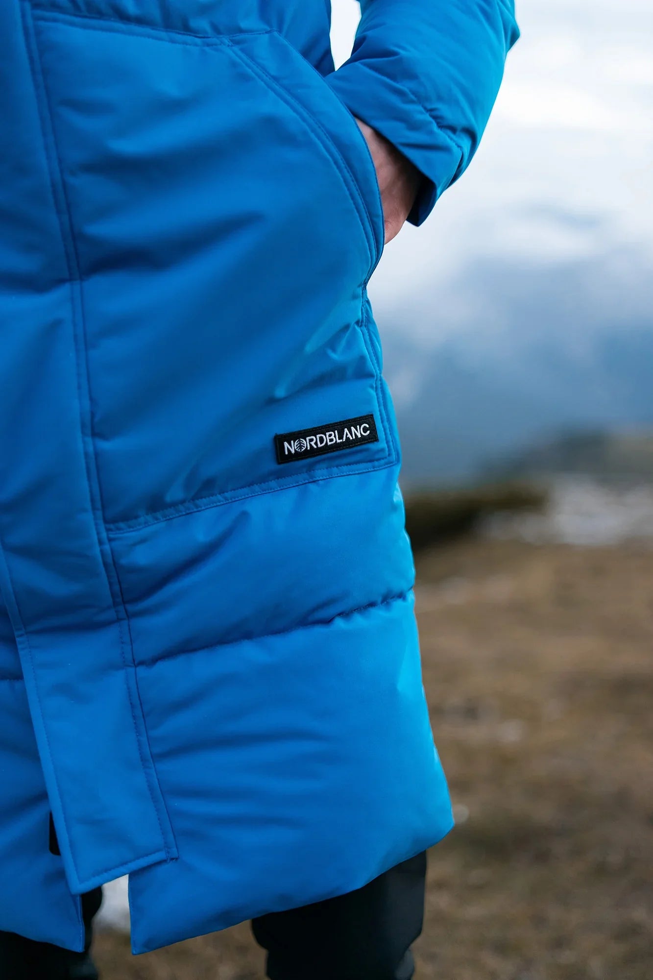 Winterparka Herren - ICESTORM blau-5