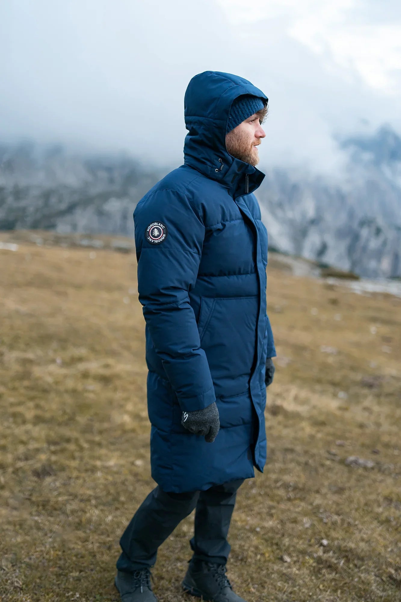 Winterparka Herren - ICESTORM blau-3