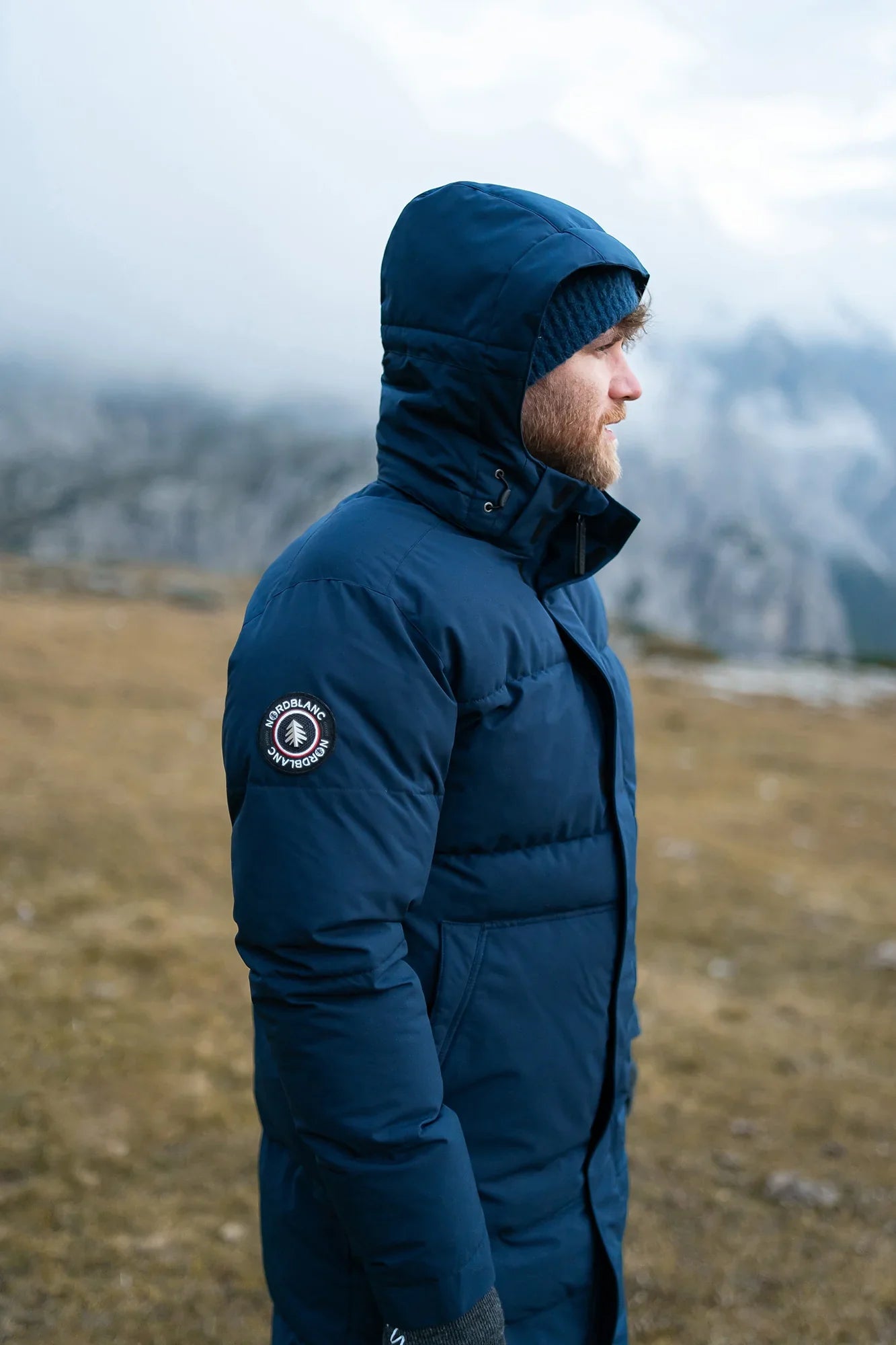 Winterparka Herren - ICESTORM blau-4