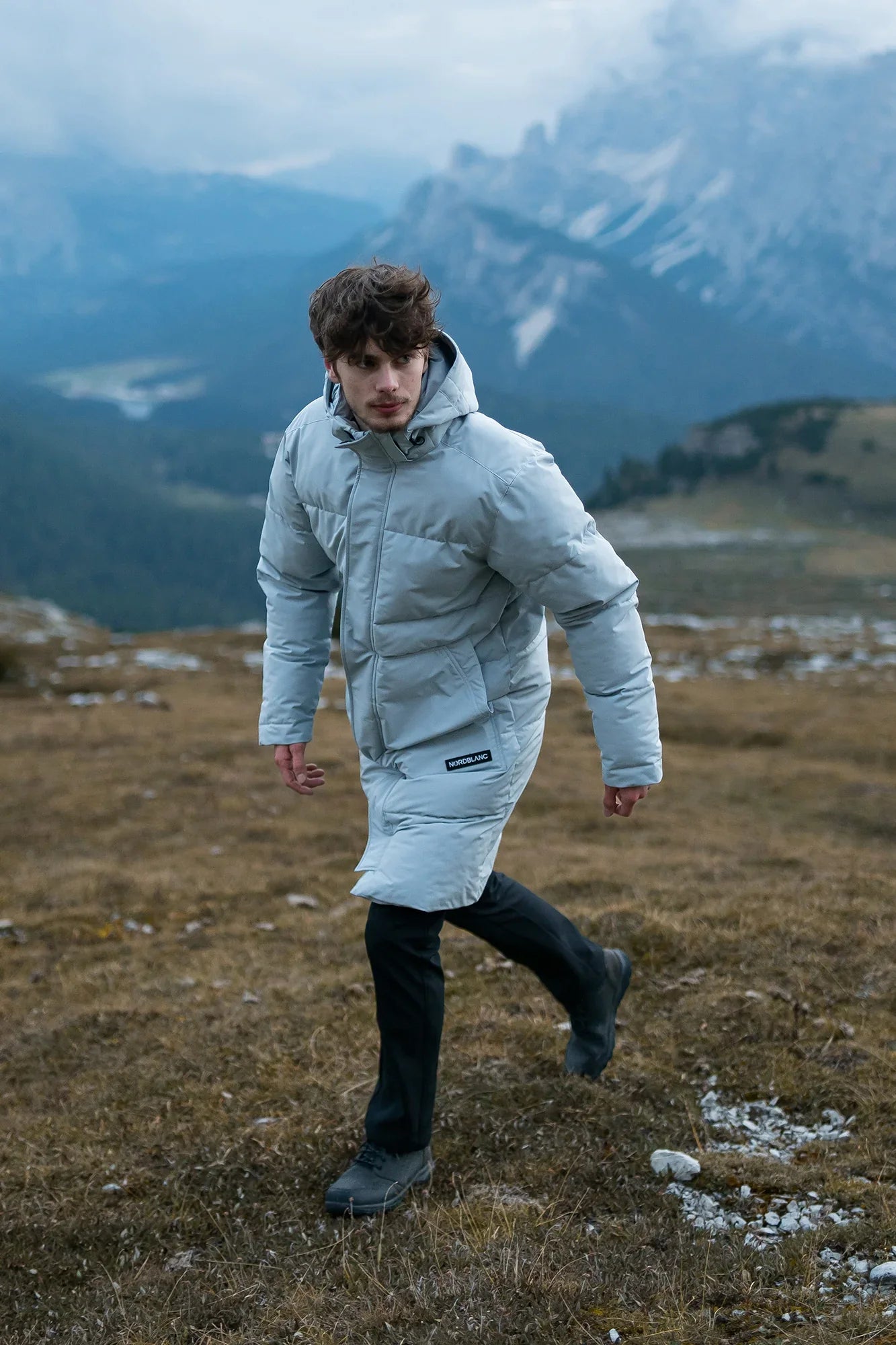 Winterparka Herren - ICESTORM grau-4