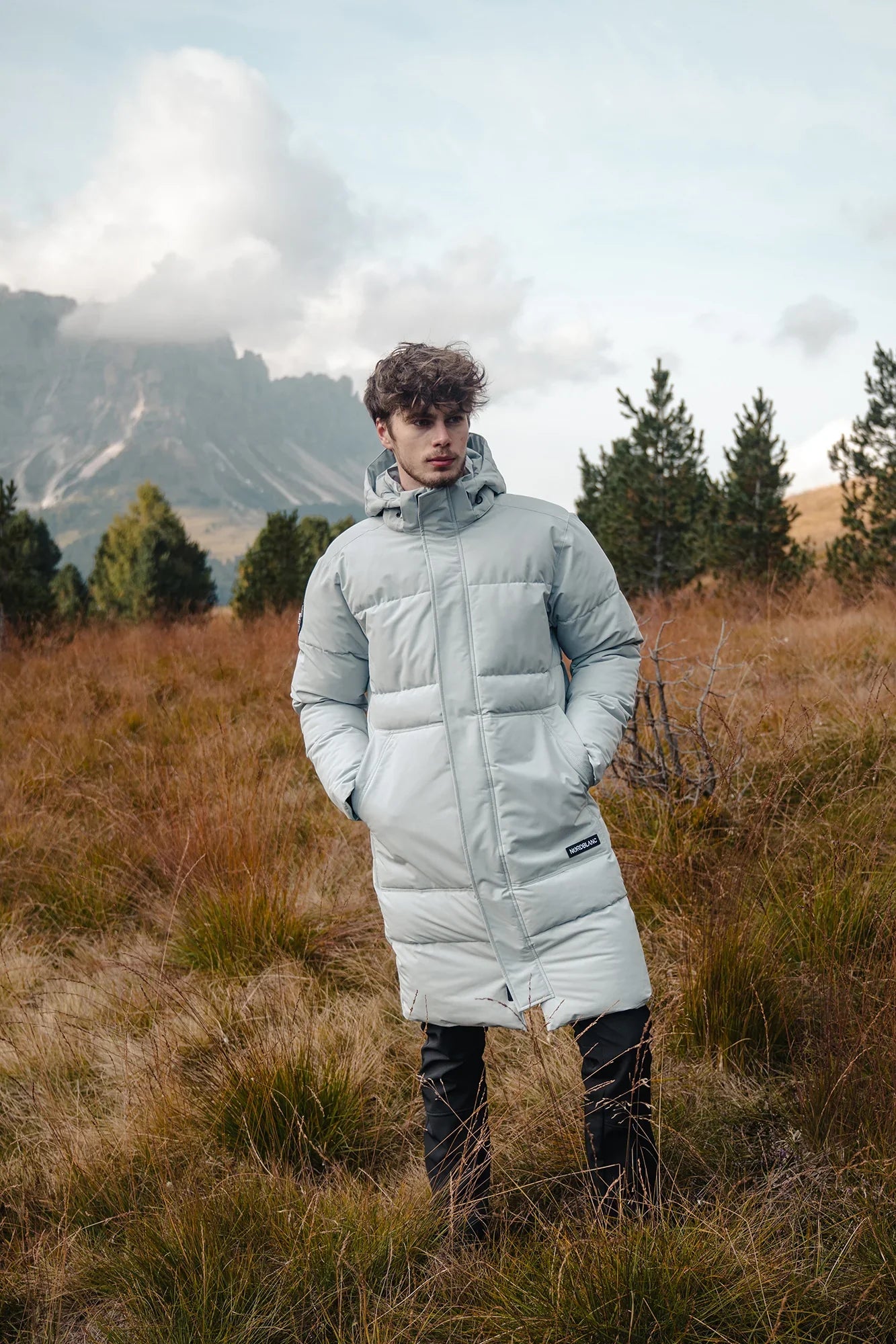 Winterparka Herren - ICESTORM grau-5