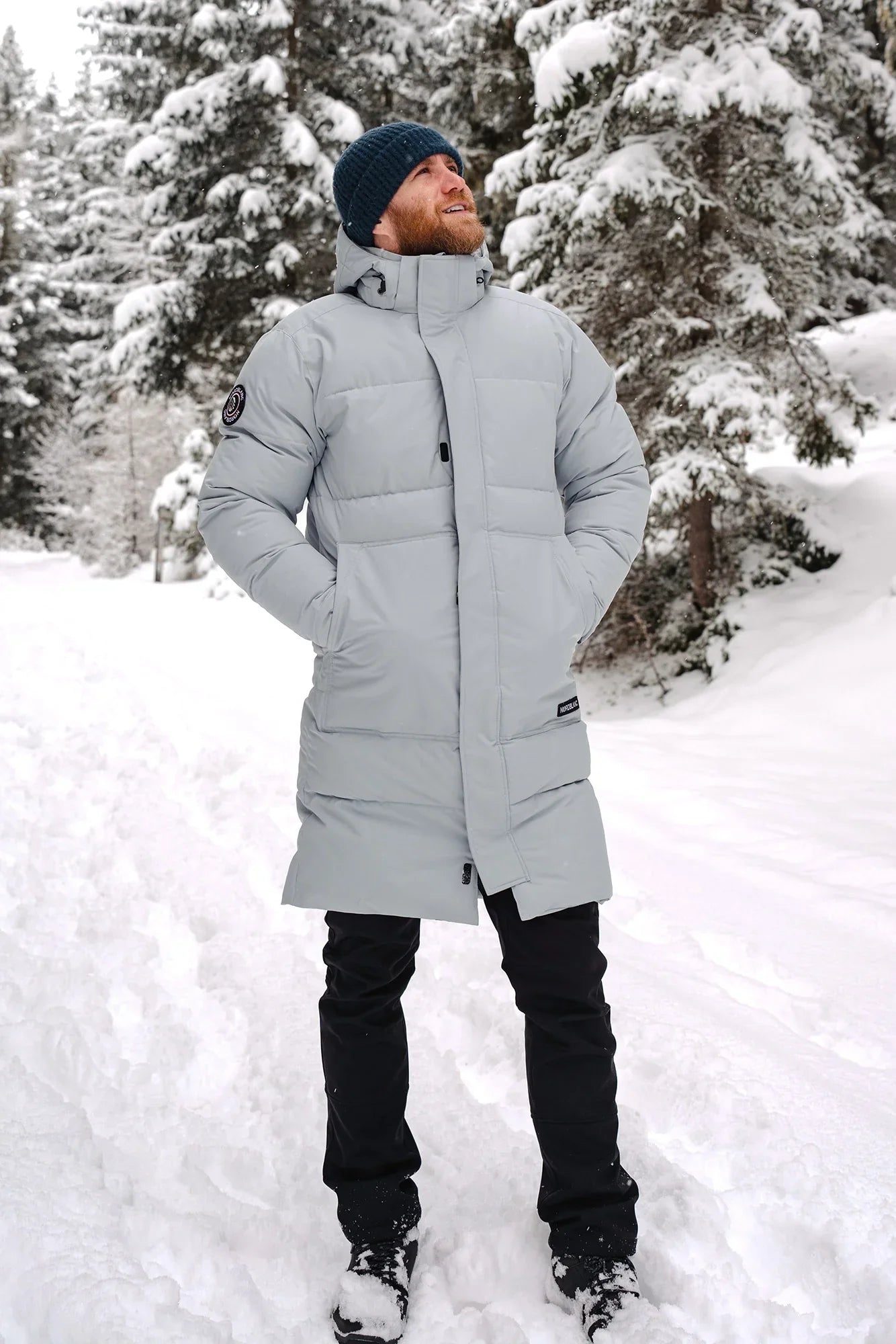 Winterparka Herren - ICESTORM grau-7