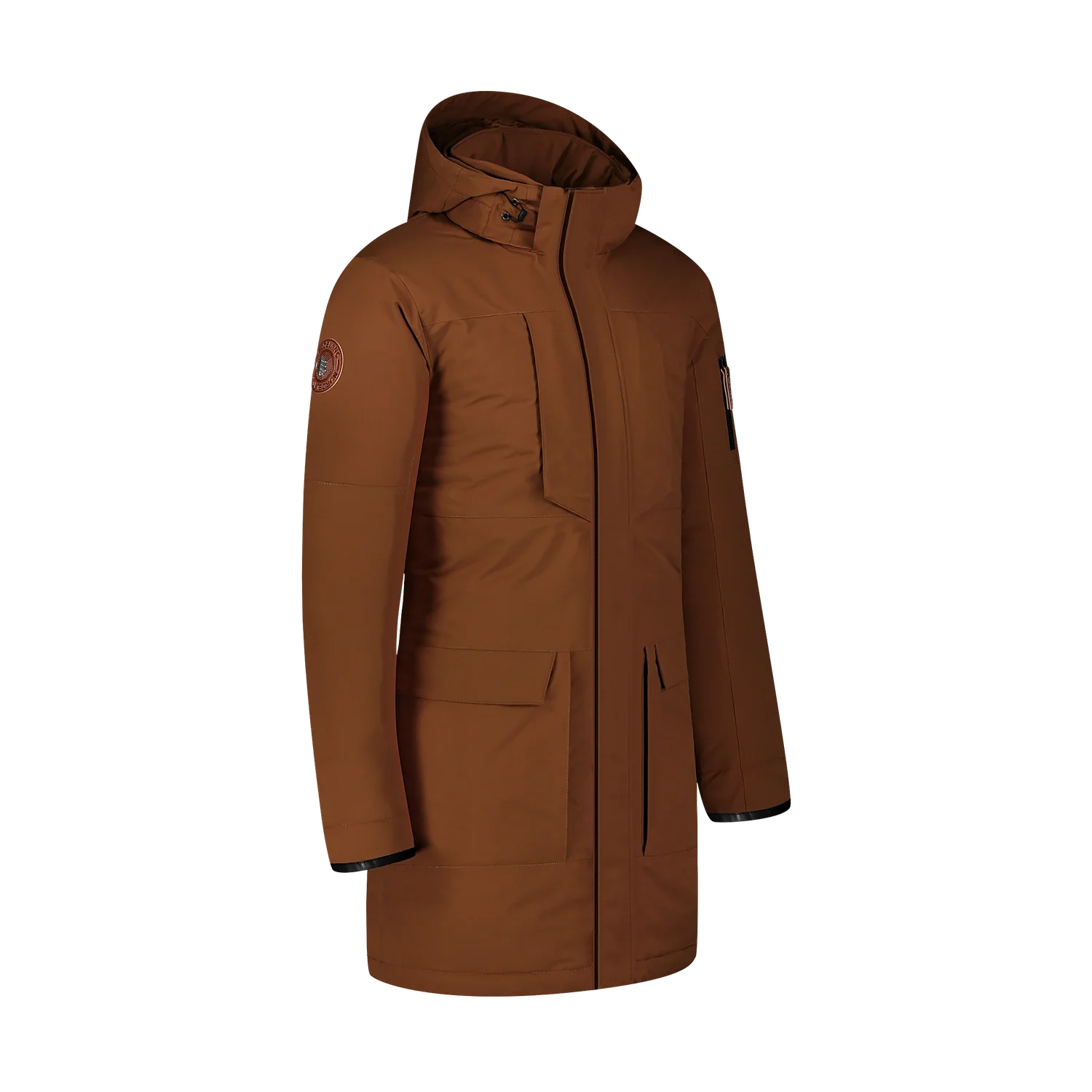 Winter parka men's - IGLOO brown-2
