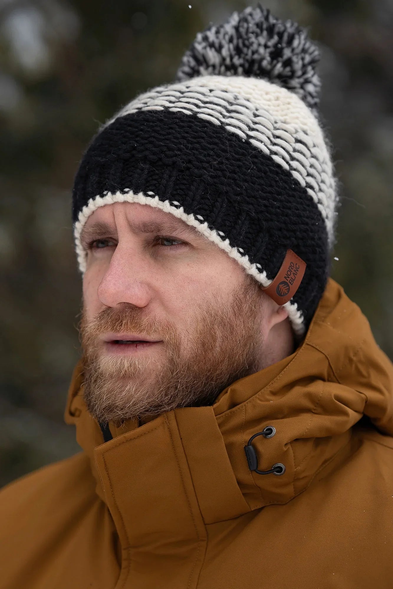 Winter parka men's - IGLOO brown-5