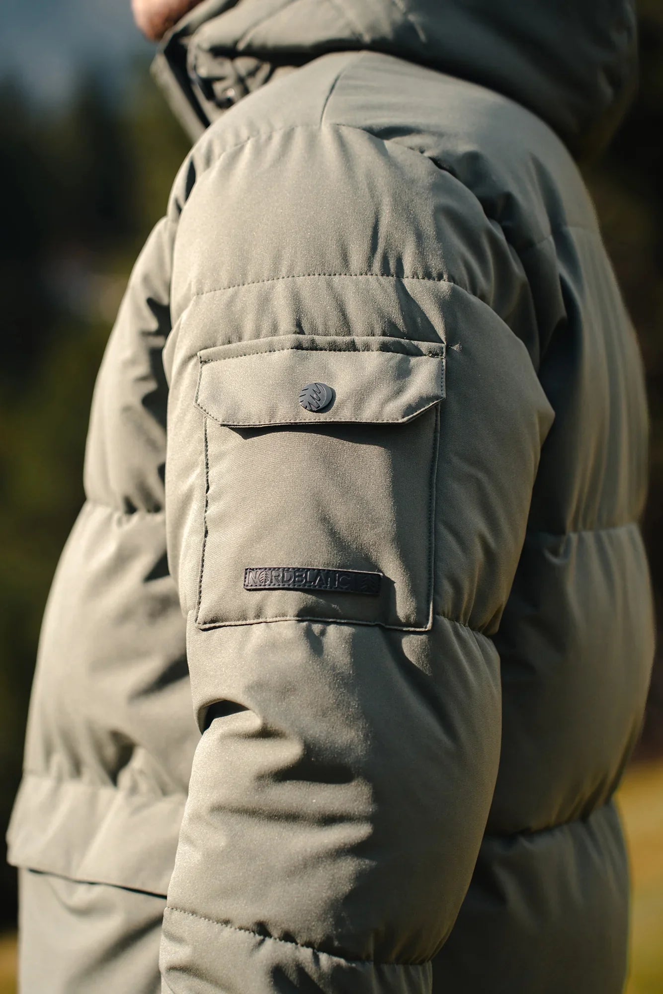 Wasserdichte Winterjacke Herren - HUSKY khaki-4