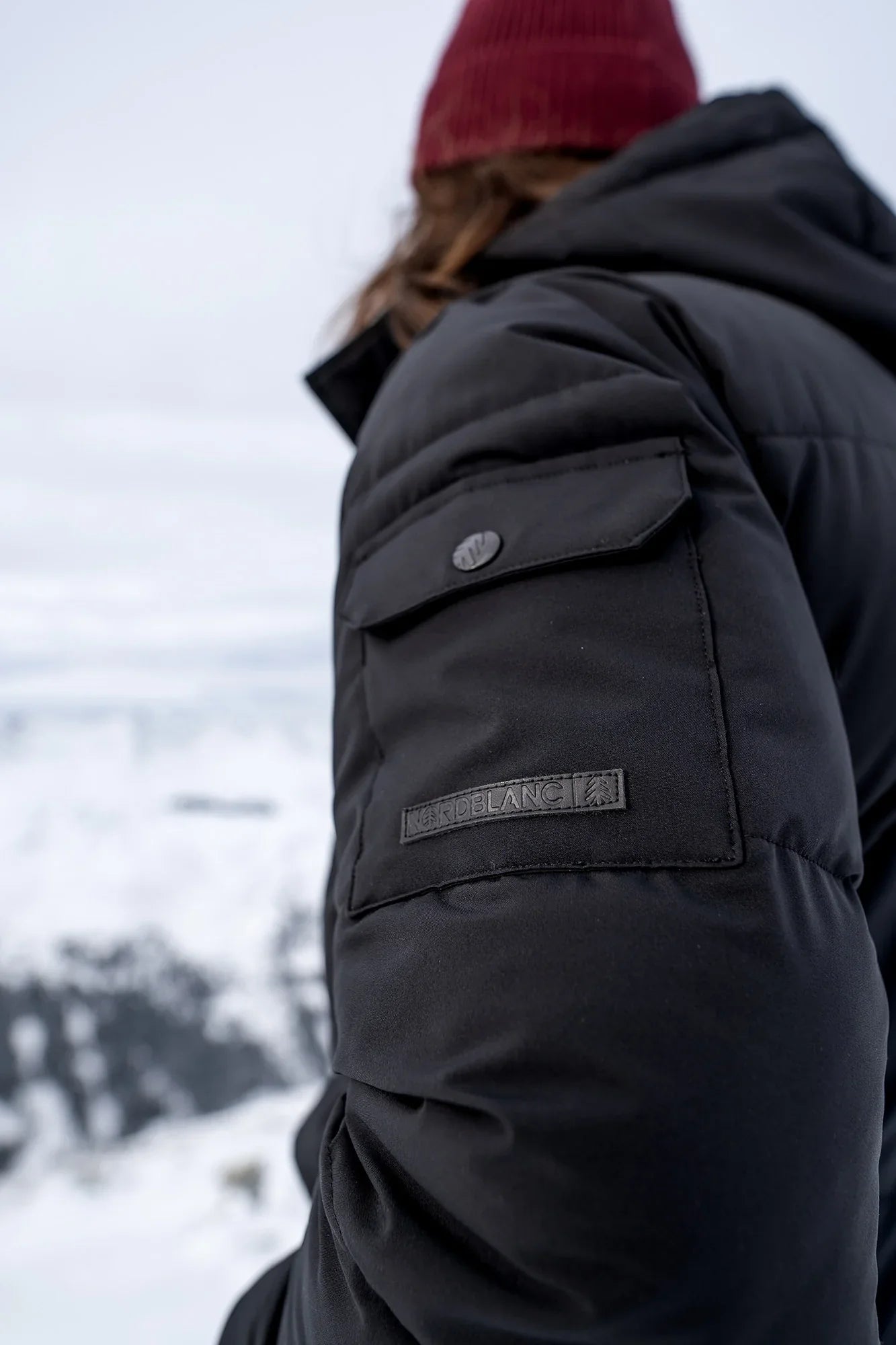 Waterproof winter jacket men's - HUSKY black-7