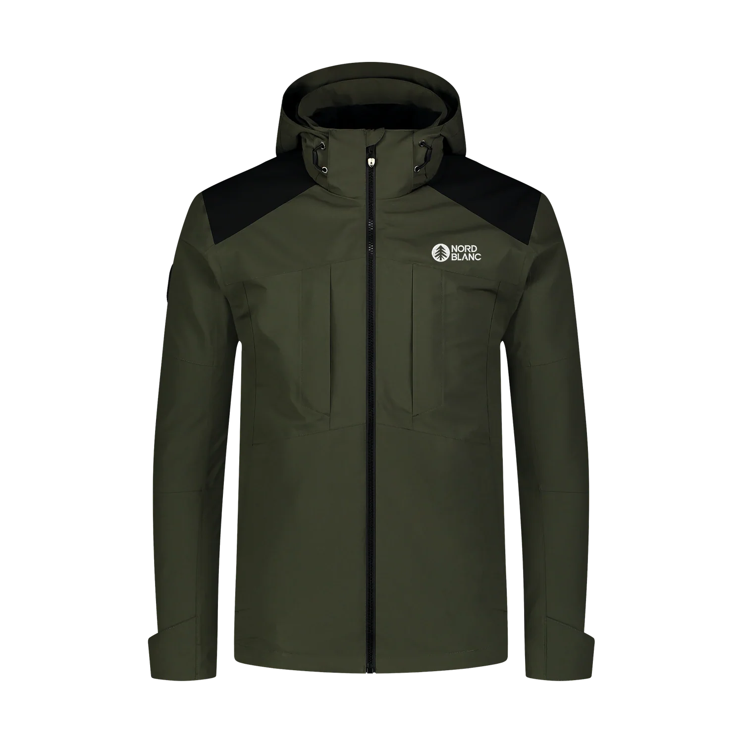 3in1 Outdoor-Jacke Herren - PUZZLE khaki