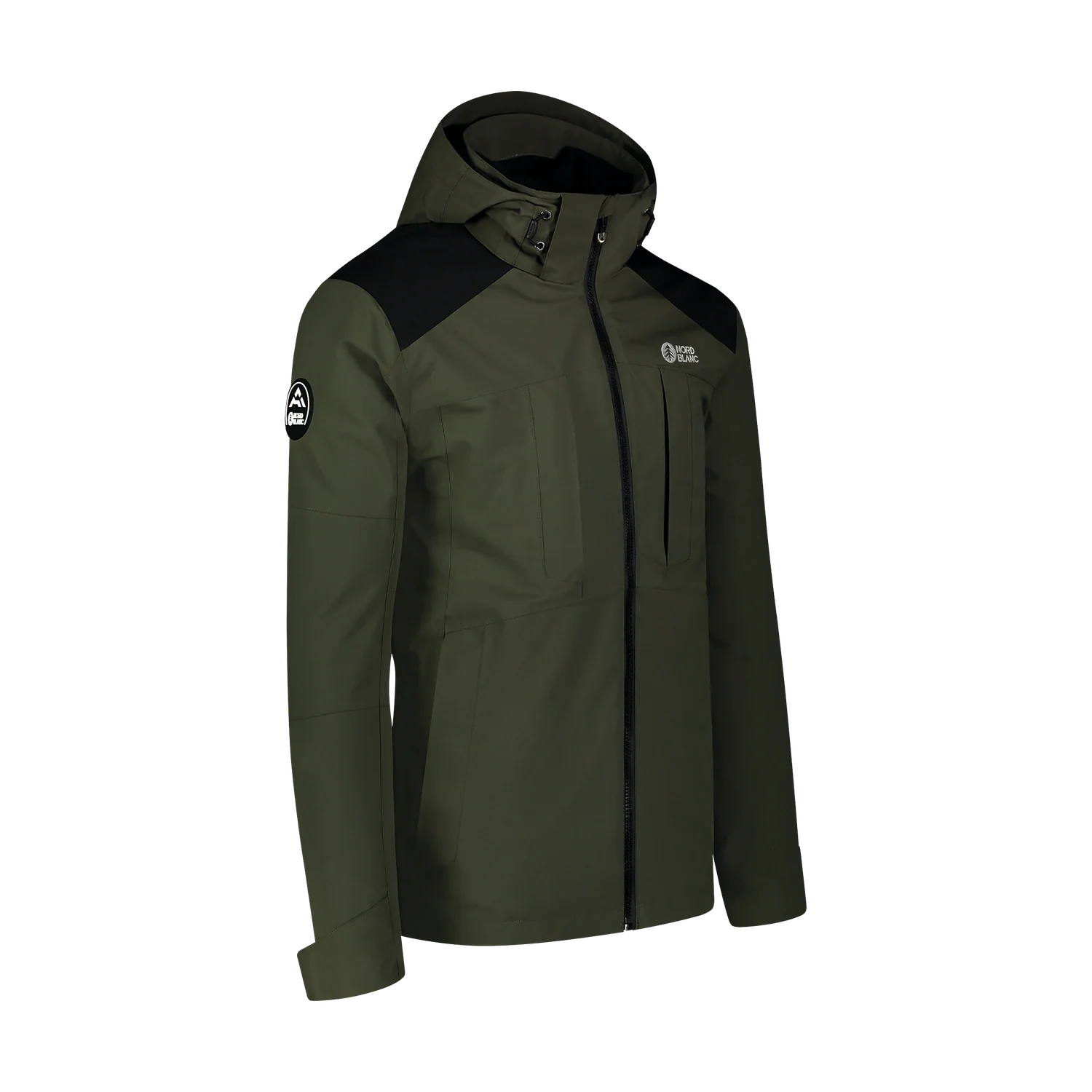 Outdoor 3in1 jacket men's - PUZZLE khaki-2