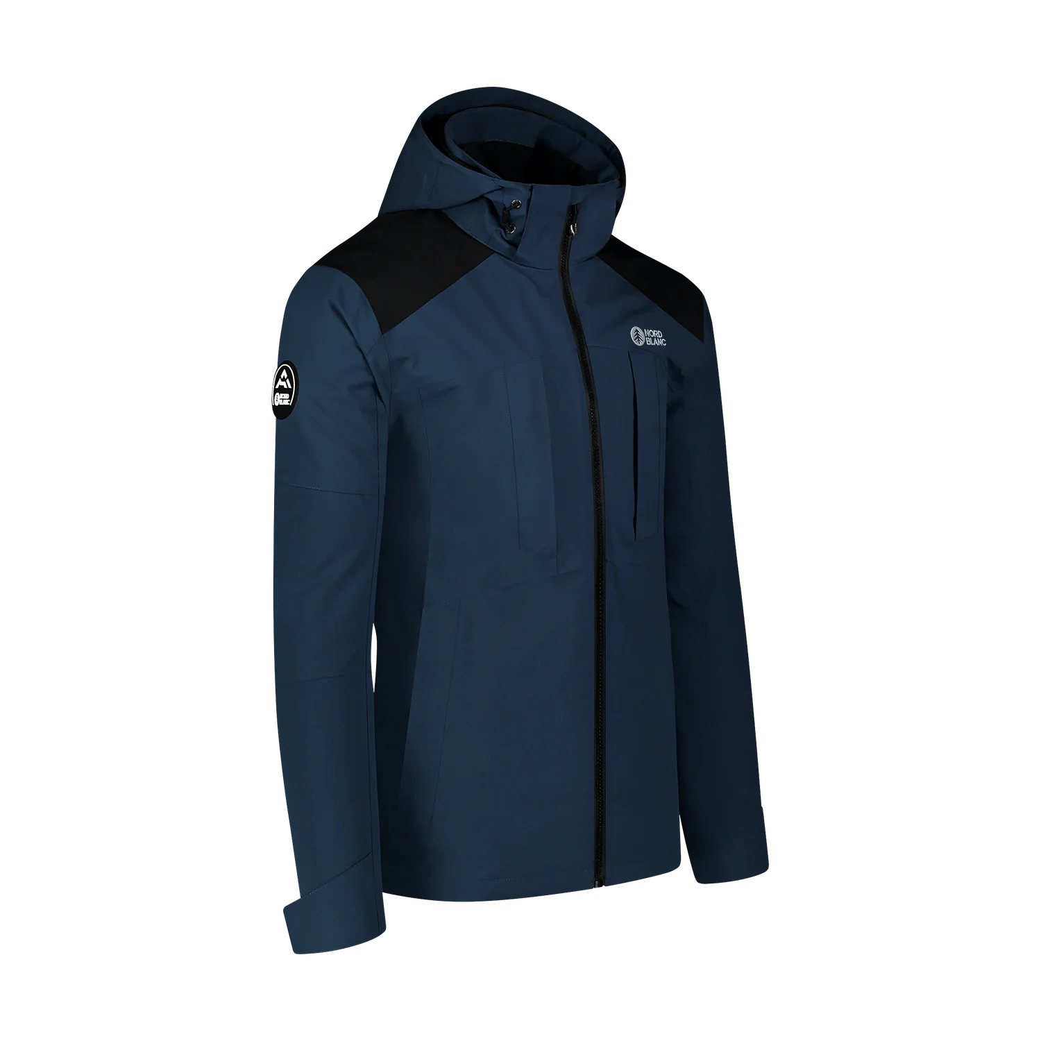 Outdoor 3in1 jacket men's - PUZZLE blue-2