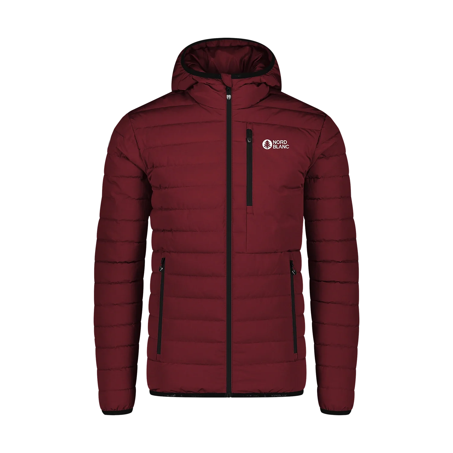 Winter jacket men's - CHIMNEY wine red-1