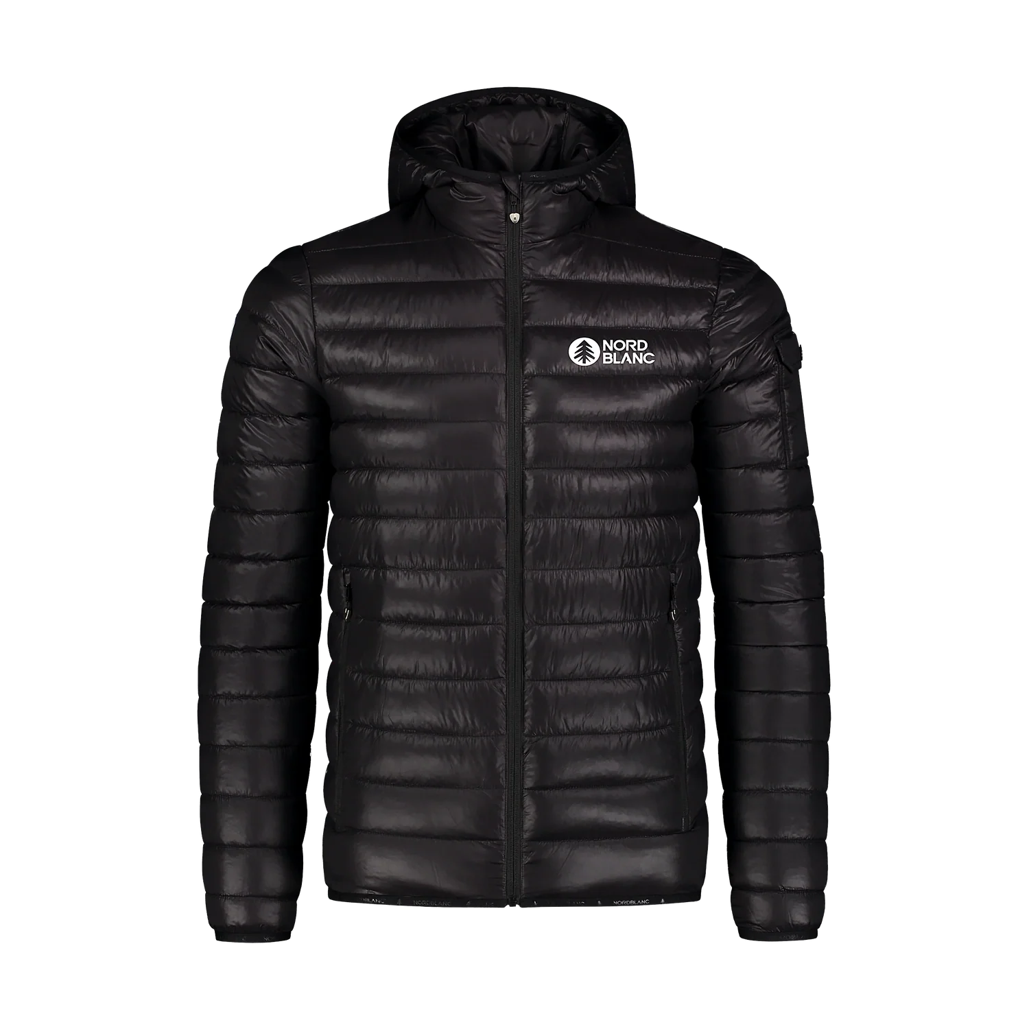 Quilted jacket men's - HOARFROST black-1