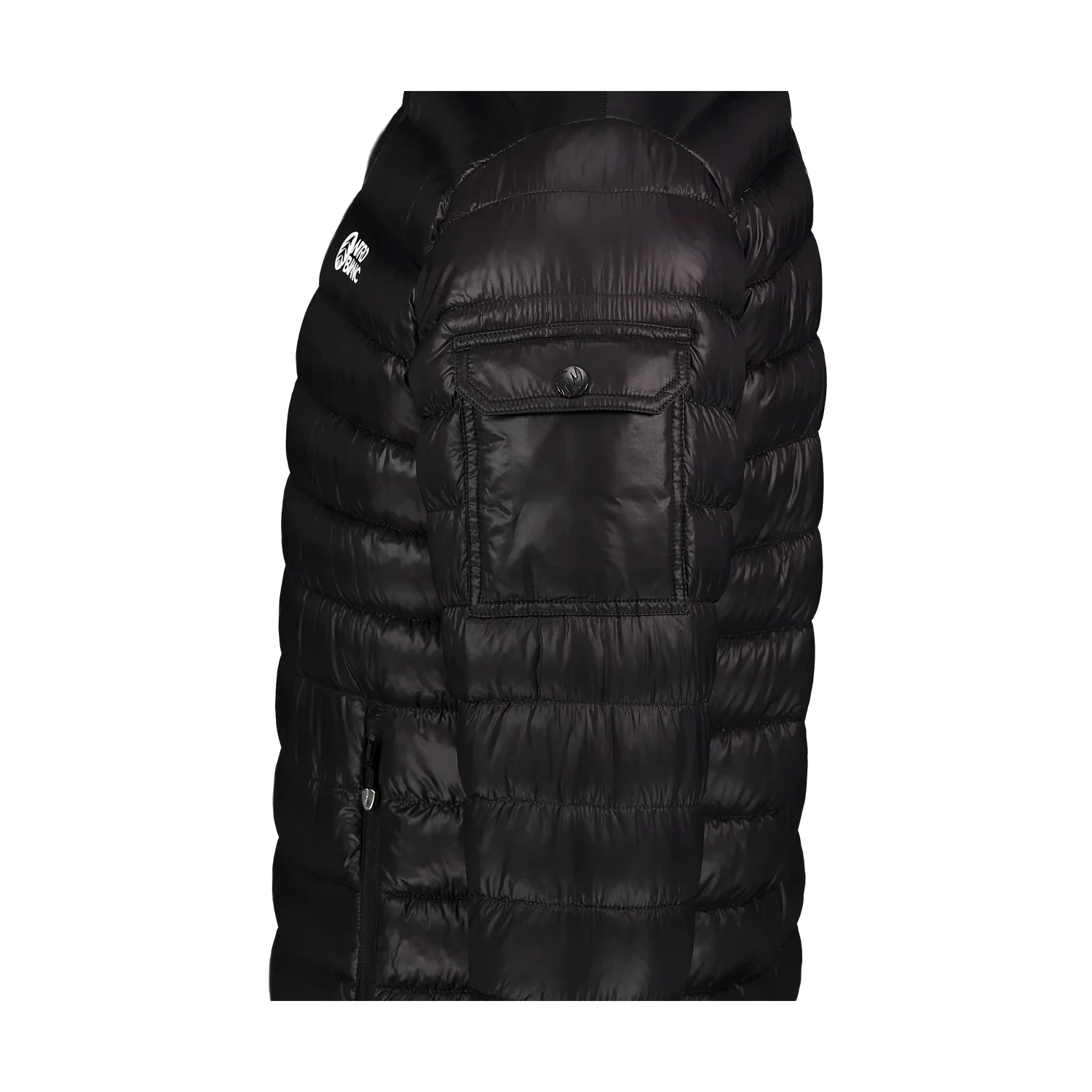 Quilted jacket men's - HOARFROST black-4